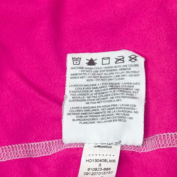 Nike Pro Pink Half Zip Activewear Top - Size Small - Picture 8 of 8